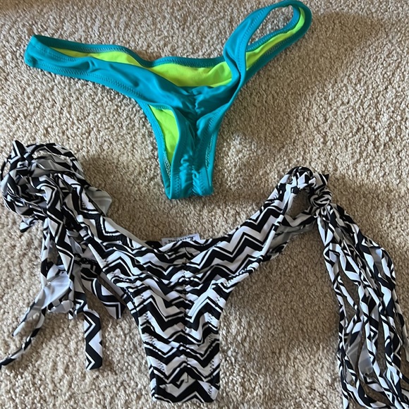 Bundle of Forever Young Bikini Bottoms Size Small - Picture 2 of 4